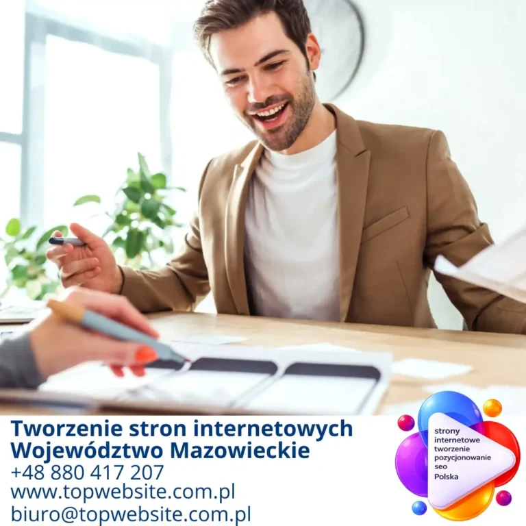 tworzenie stron internetowych mazowieckie