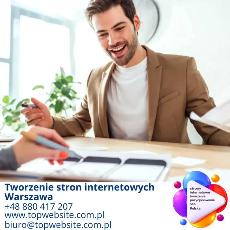 tworzenie stron internetowych warszawa