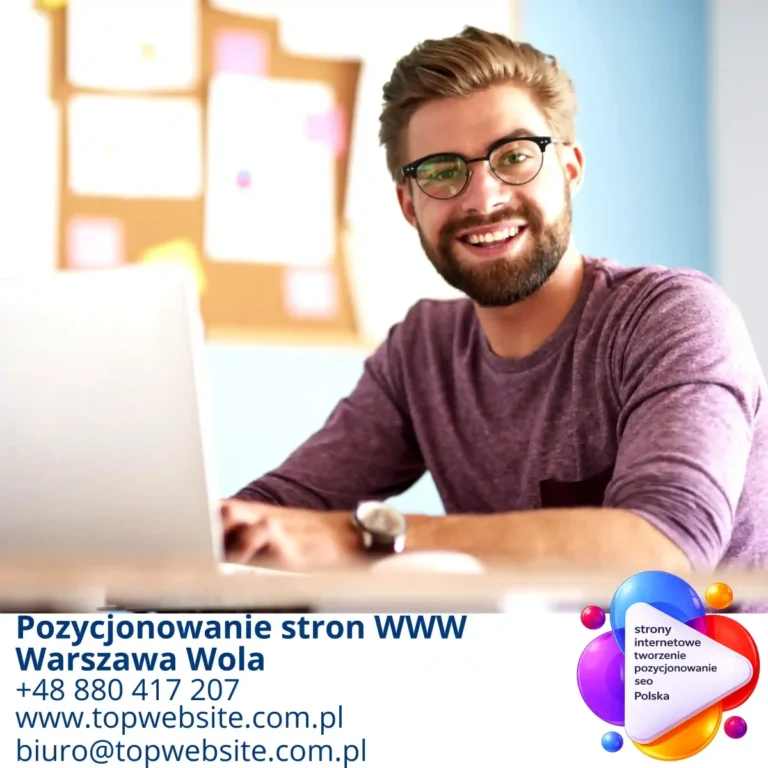 pozycjonowanie stron internetowych warszawa wola